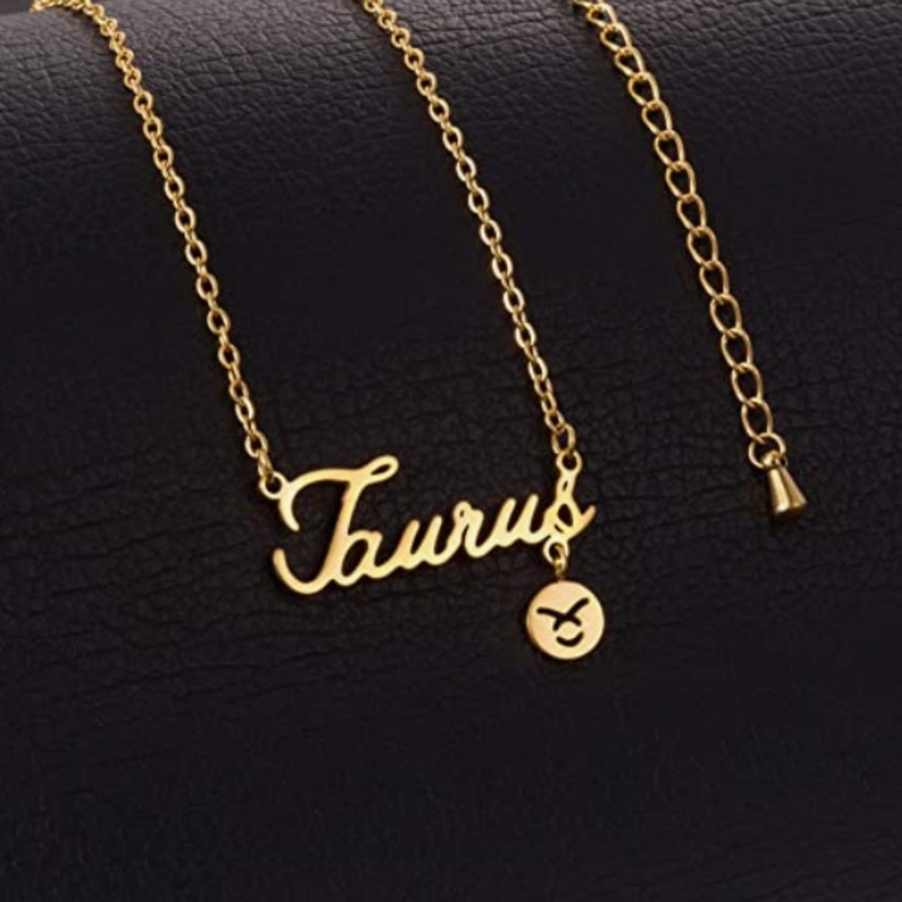 ‼️Gold Taurus Zodiac Necklaces